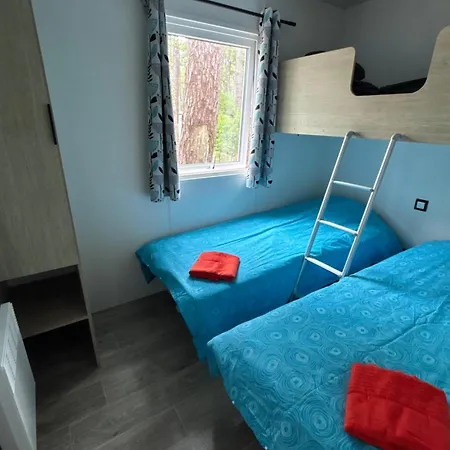 Mobilhome Climatise - 3 Chambres- 7 Personnes - Les Oyats - 800m De La Seignosse