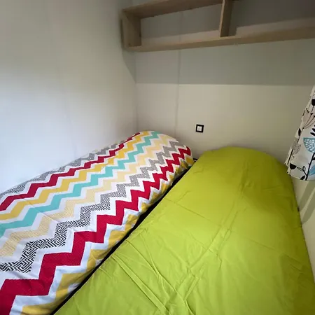 Mobilhome Climatise - 3 Chambres- 7 Personnes - Les Oyats - 800m De La Campingplads Seignosse