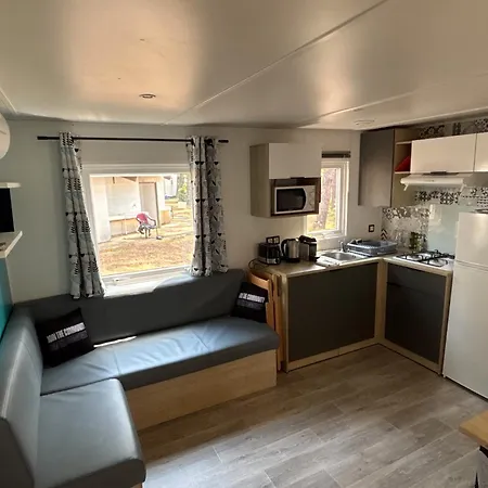 Mobilhome Climatise - 3 Chambres- 7 Personnes - Les Oyats - 800m De La 캠프장 세노스
